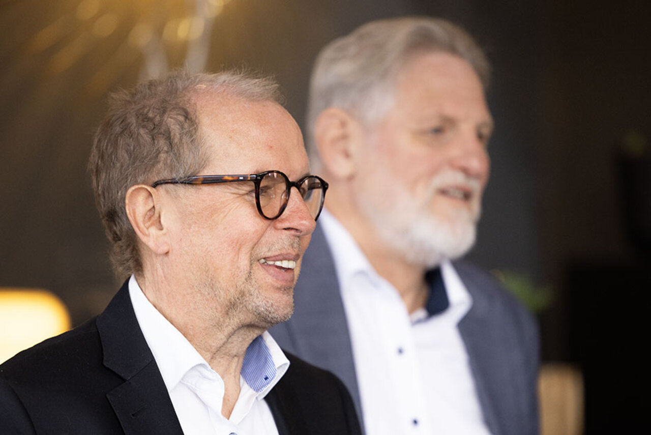 Jürgen Wöst (im Vordergrund) und Werner Lessmann (im Hintergrund) - Ihre Passionals Jürgen Wöst (im Vordergrund) und Werner Lessmann (im Hintergrund) - Ihre Passionals